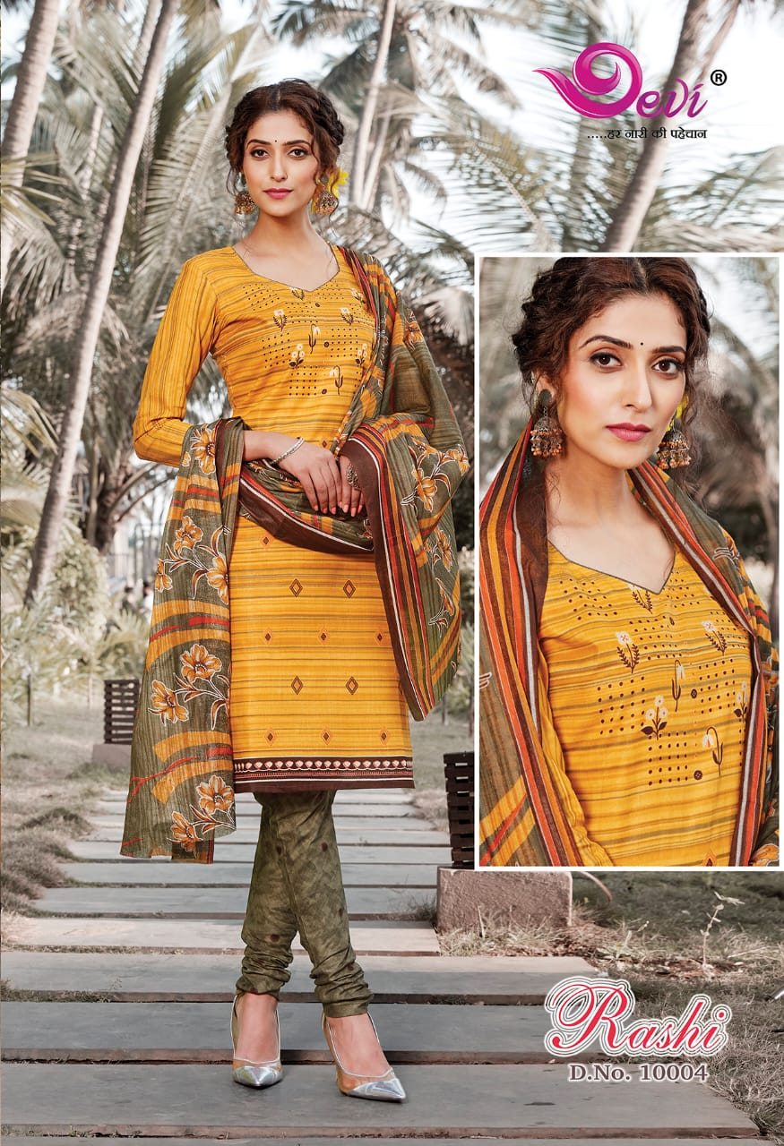 Devi Rashi Vol  10 Cambric Cotton Regular Wear Dress Material Catalog