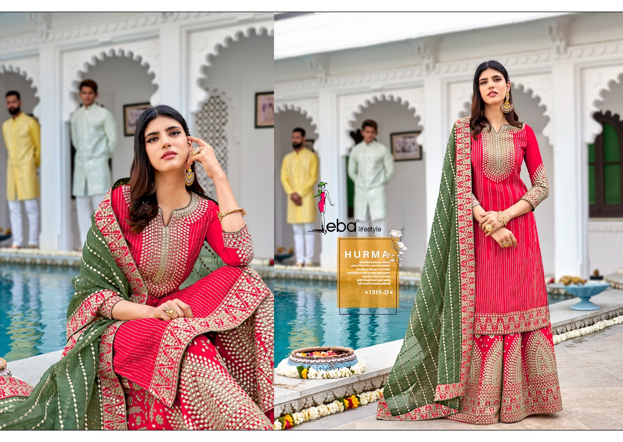 Eba Hurma Vol 35 Georgette Wear Latest Indian Salwar Kameez Catalog