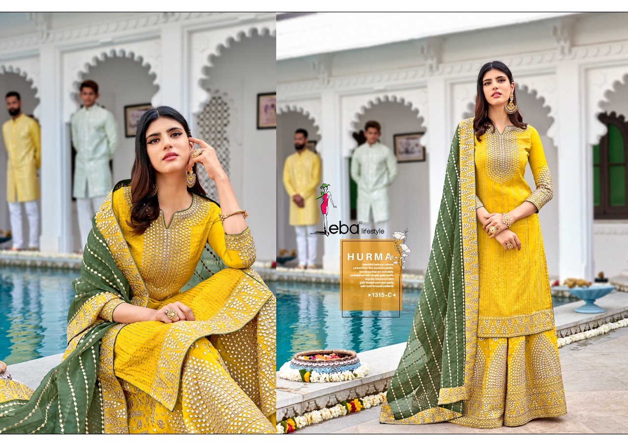 Eba Hurma Vol 35 Georgette Wear Latest Indian Salwar Kameez Catalog