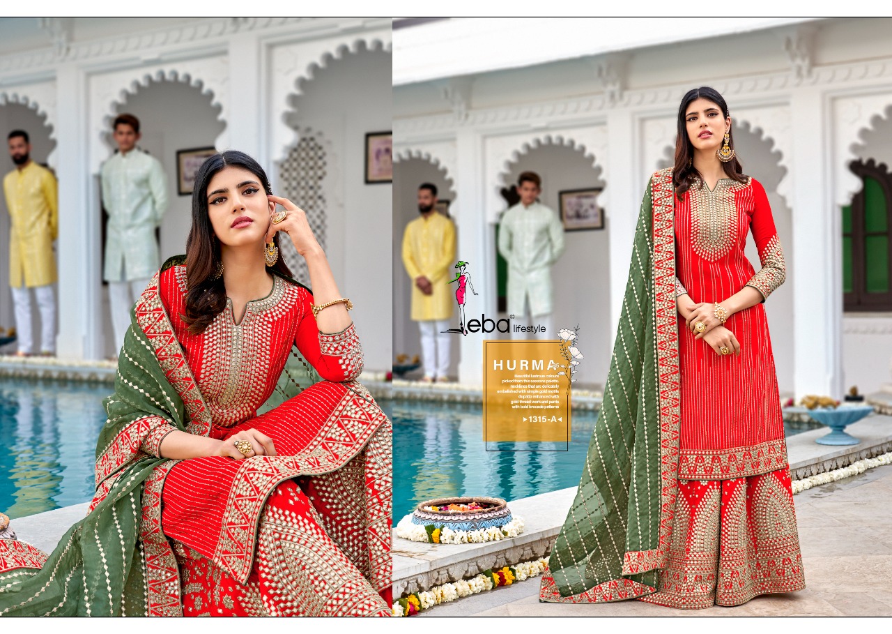 Eba Hurma Vol 35 Georgette Wear Latest Indian Salwar Kameez Catalog