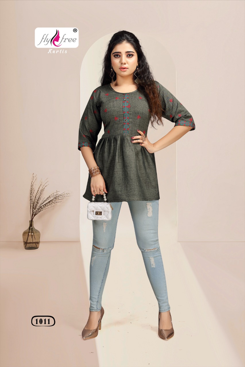 Fly Free Mrtrix Designer Cotton Western Top Catalog