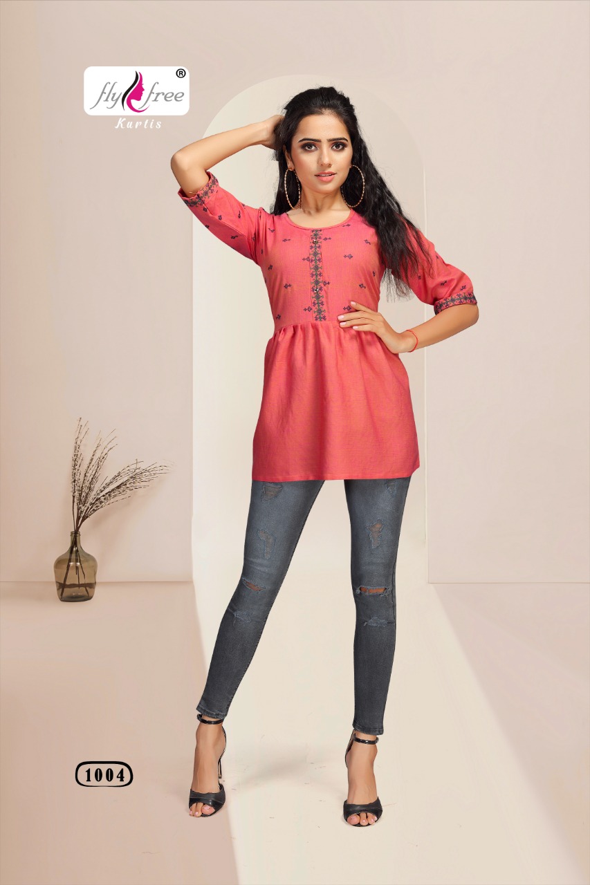 Fly Free Mrtrix Designer Cotton Western Top Catalog