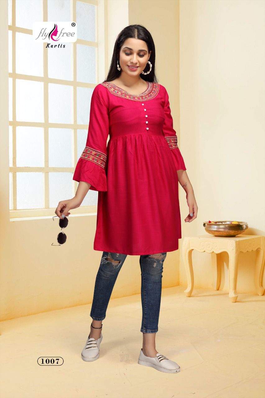 Fly Free New Iconic Vol  2 Stylish Wear Short Top Catalog