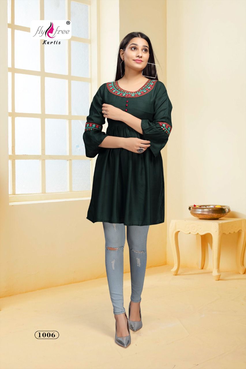 Fly Free New Iconic Vol  2 Stylish Wear Short Top Catalog