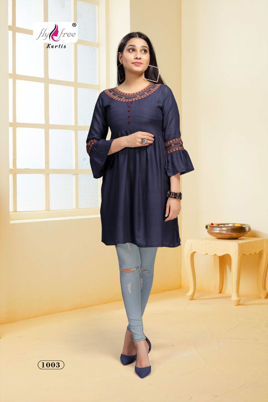 Fly Free New Iconic Vol  2 Stylish Wear Short Top Catalog