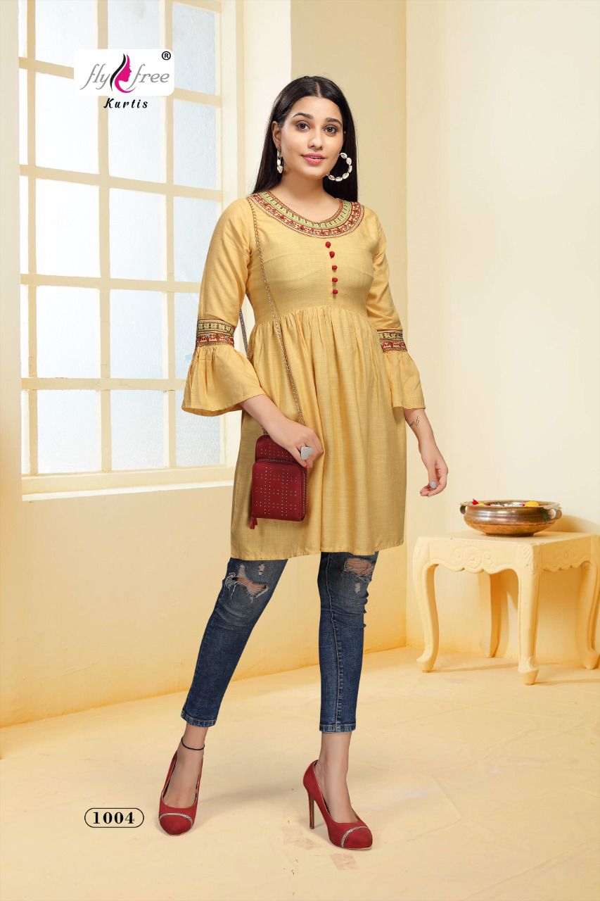 Fly Free New Iconic Vol  2 Stylish Wear Short Top Catalog