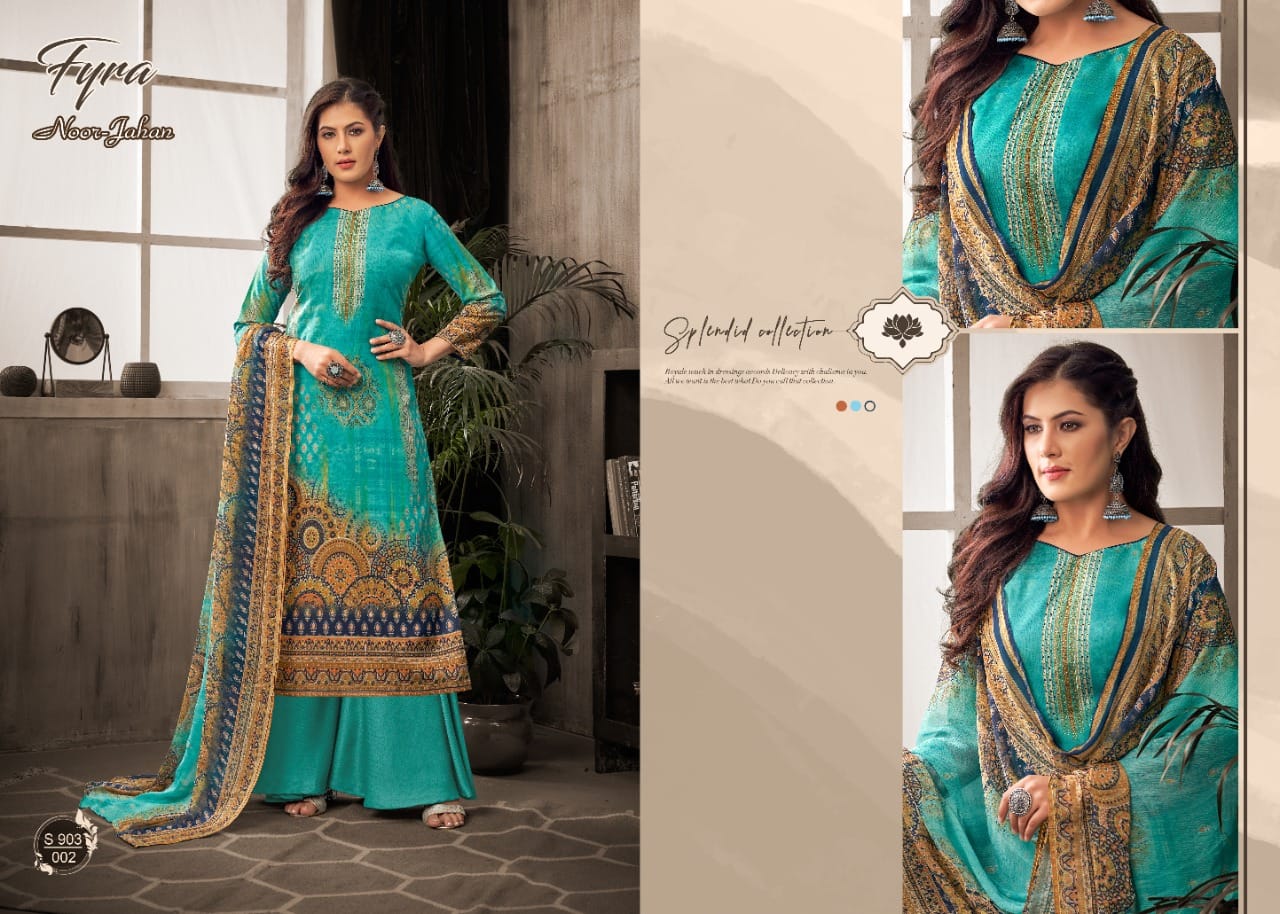 Fyra Noor Jahan Vol  2 Soft Cotton Designer Dress Material Catalog