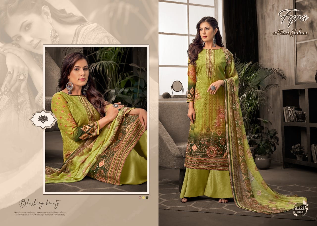 Fyra Noor Jahan Vol  2 Soft Cotton Designer Dress Material Catalog