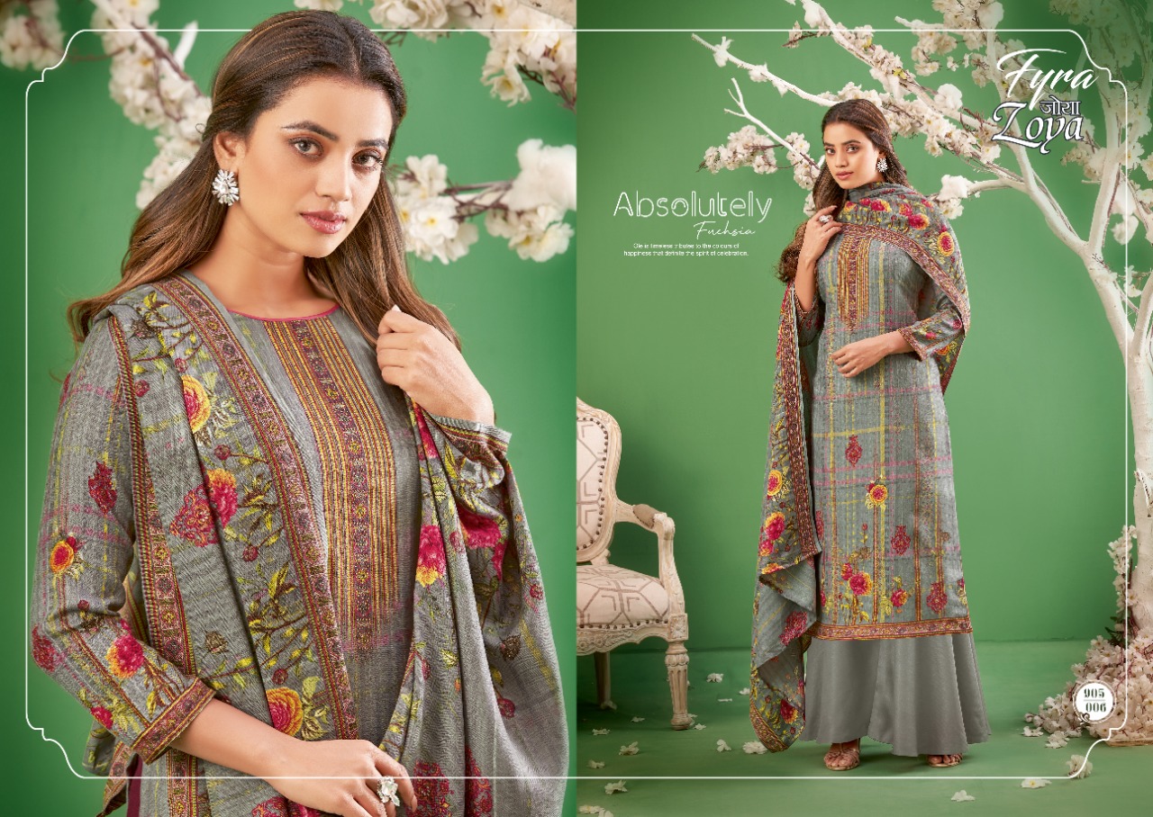 Fyra Zoya Winter Wear Wool Pashmina Collection