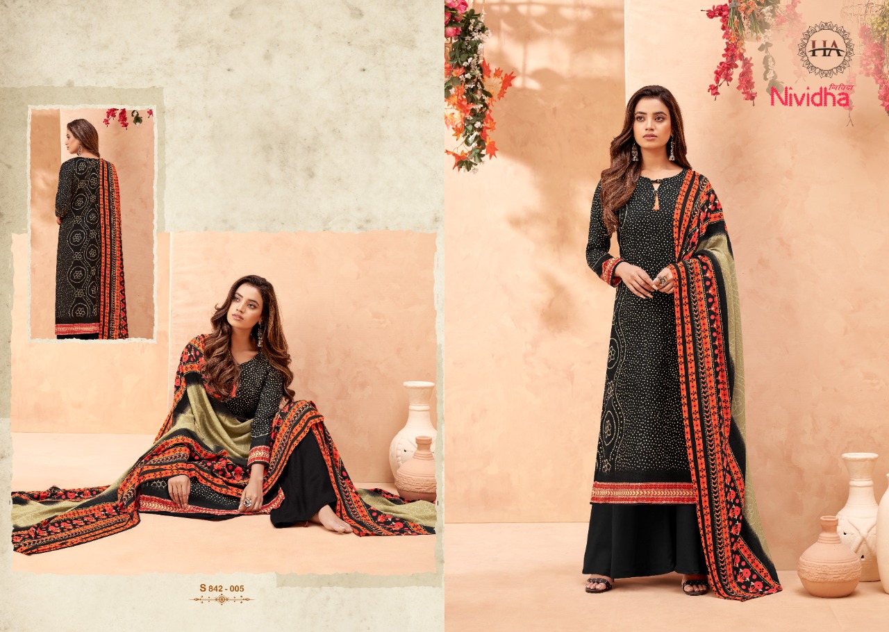 Harshit Nividha Winter Wear Wool Pashmina Collection