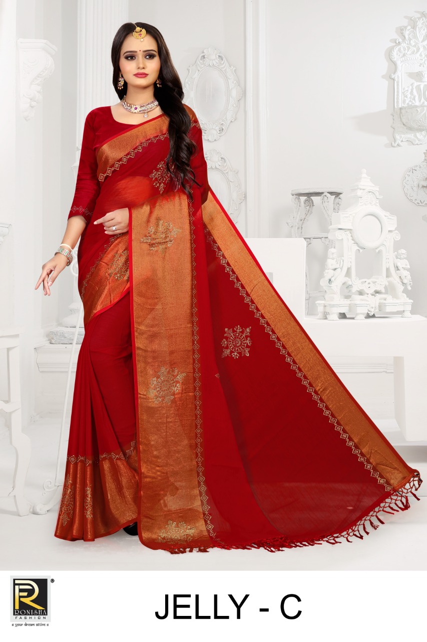 Ranjna Jelly Bollywood Style Designer Saree Collection