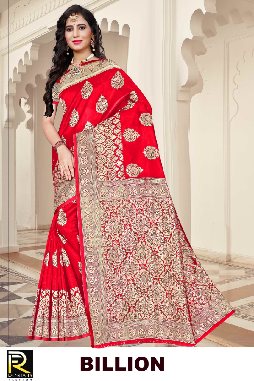 Ranjna Billion Casual Wear Silk Saree Collection