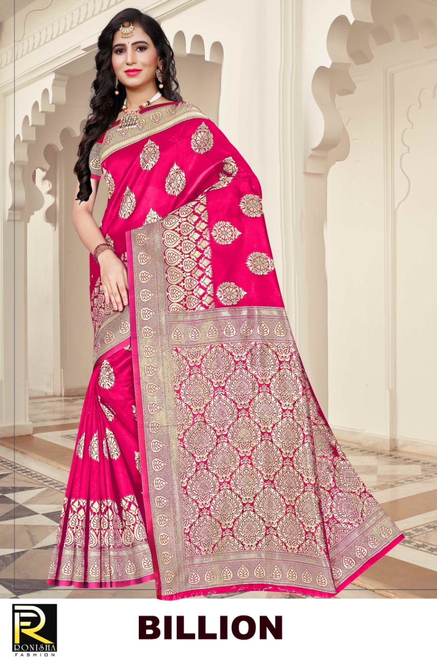 Ranjna Billion Casual Wear Silk Saree Collection