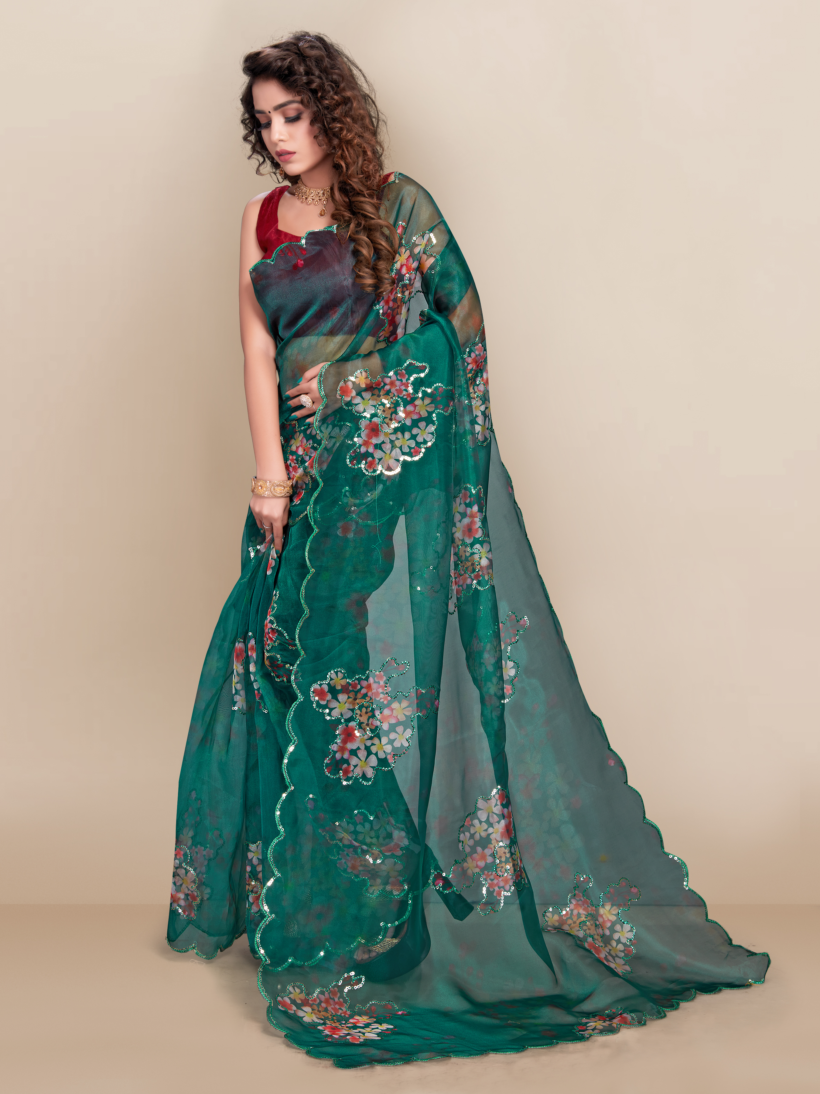 Vivera Marilyn Party Wear Sraees Catalog