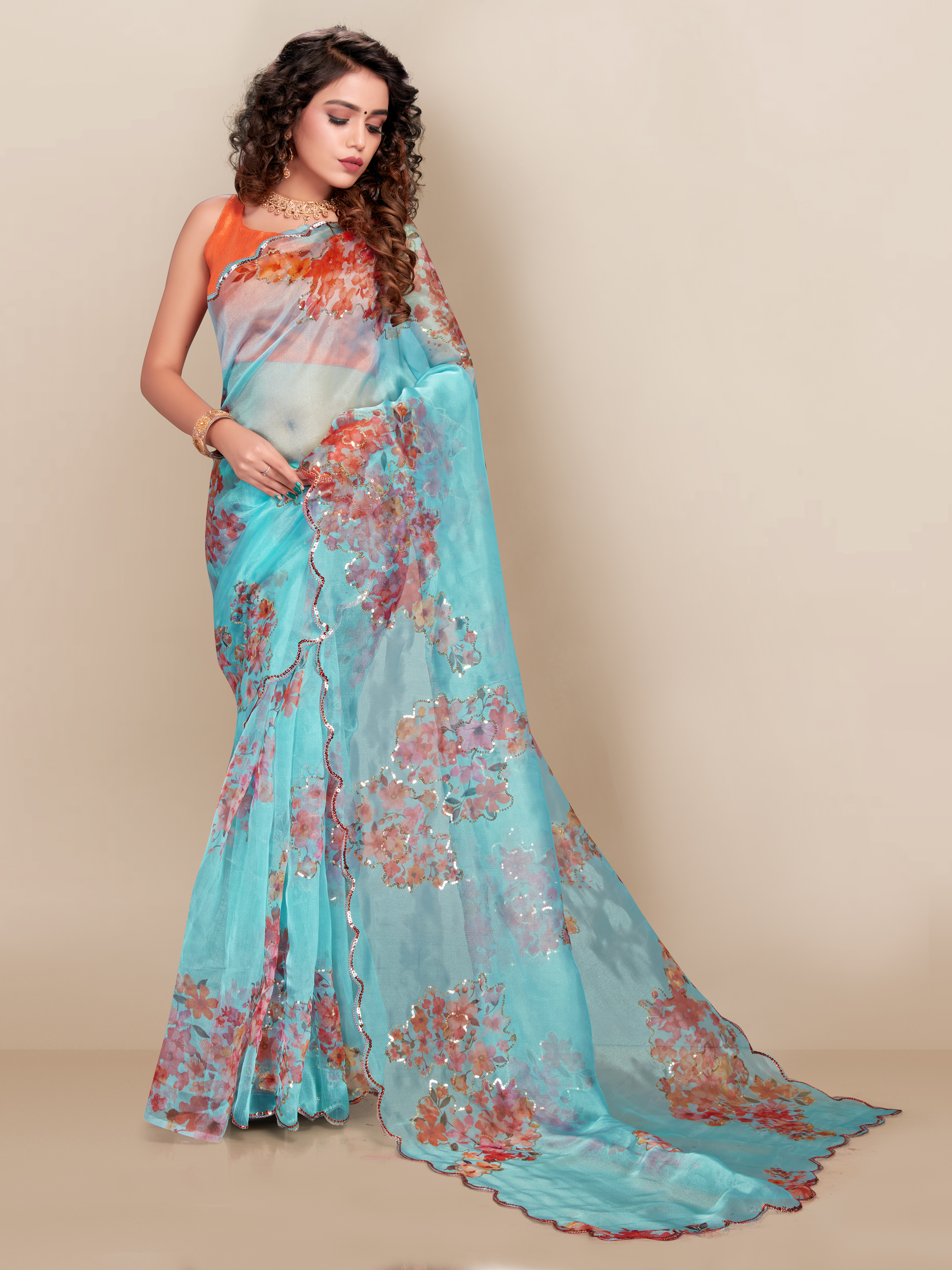 Vivera Marilyn Party Wear Sraees Catalog