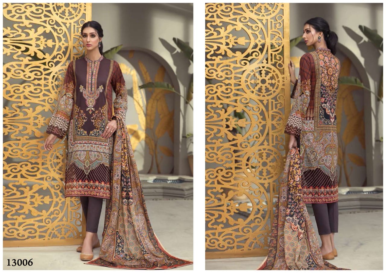 Iris Vol 13  Pure Cotton Dress Materials With Wholesale  Price