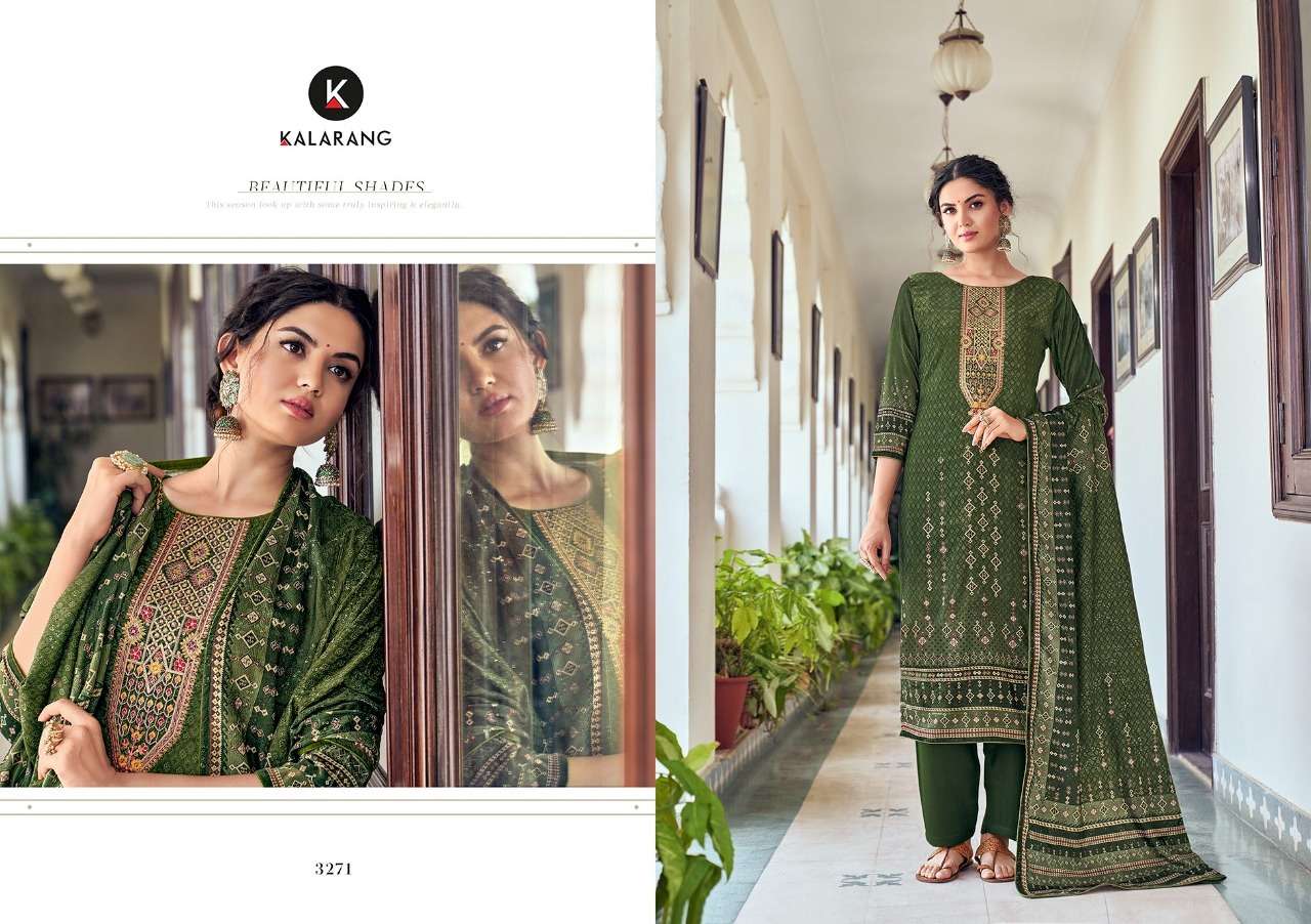 Kalarang Samirah Pure Velvet Digital Print With Work Salwar Suits Catalog