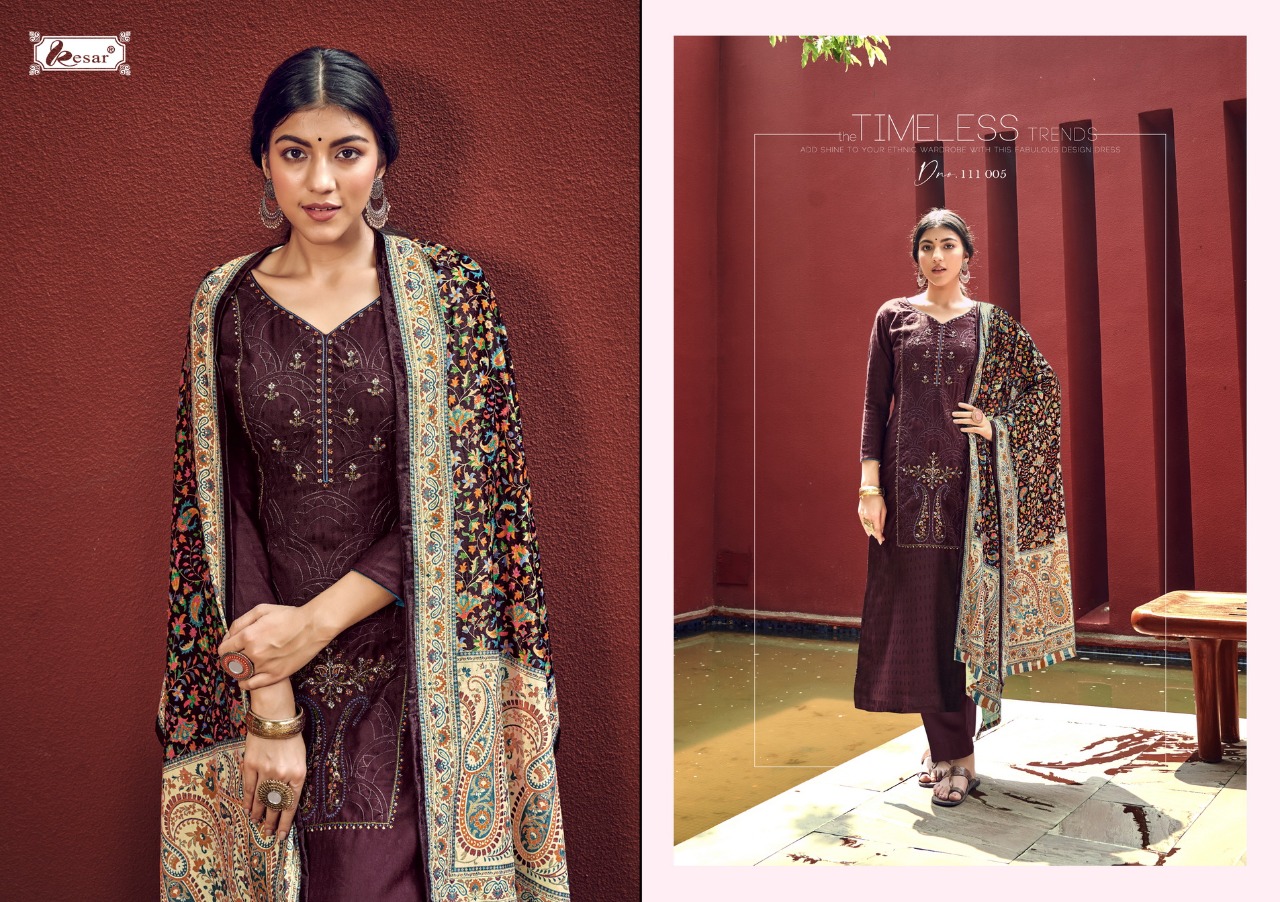 Kesar Isra Pure Viscos Pashmina Dress Material Catalog