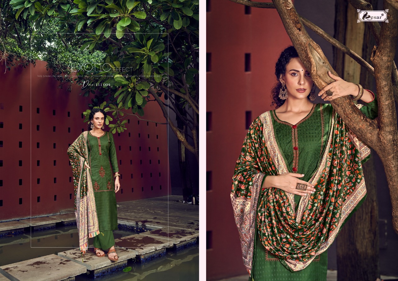 Kesar Isra Pure Viscos Pashmina Dress Material Catalog