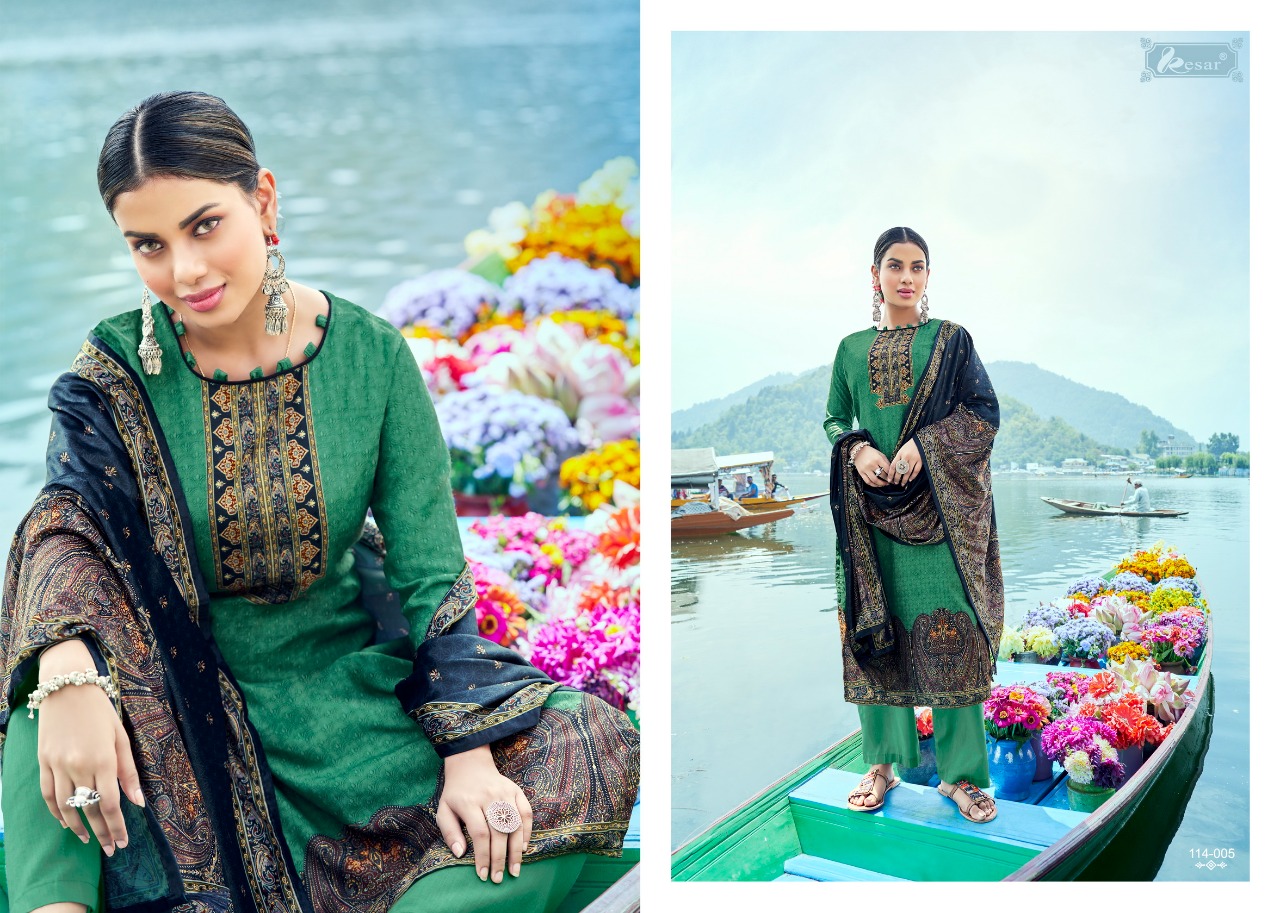 Kesar Saaj Viscose Pashmina Dress Material Catalog