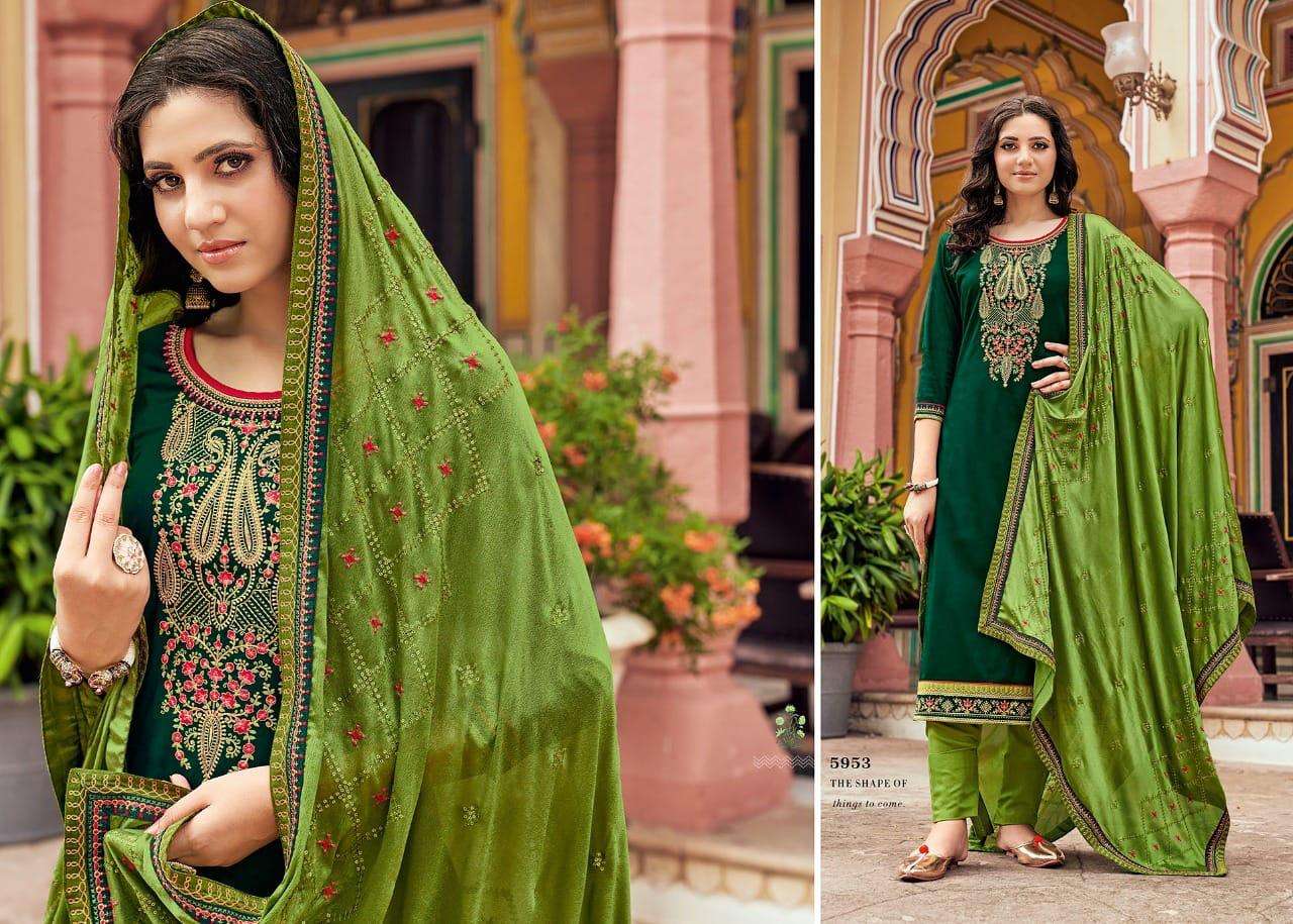 Kessi  Bandhan Jam Silk With Work Dress Material Catalog