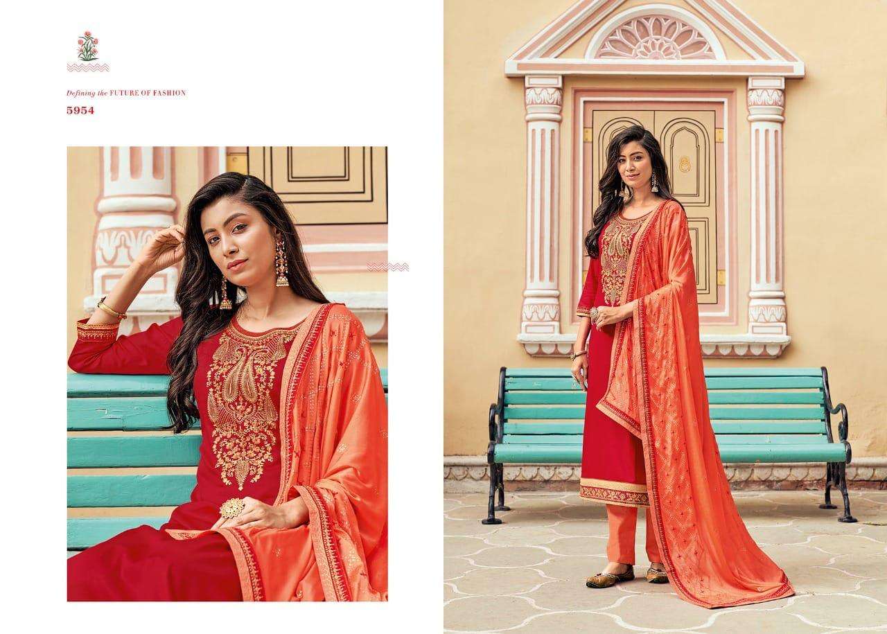 Kessi  Bandhan Jam Silk With Work Dress Material Catalog