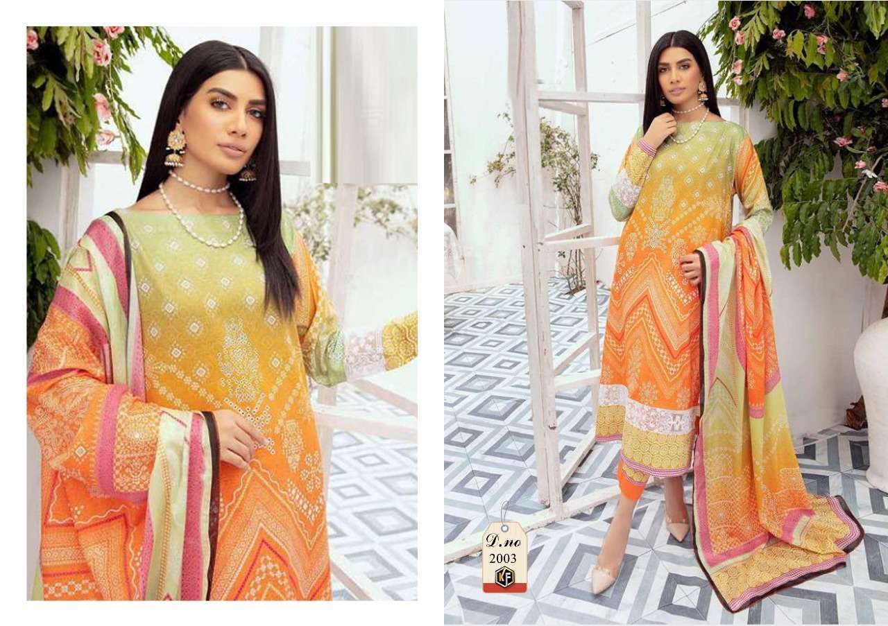 Keval Fab Alija Bandhani Vol 2 Cotton With Bandhani Print Dress Material Catalog