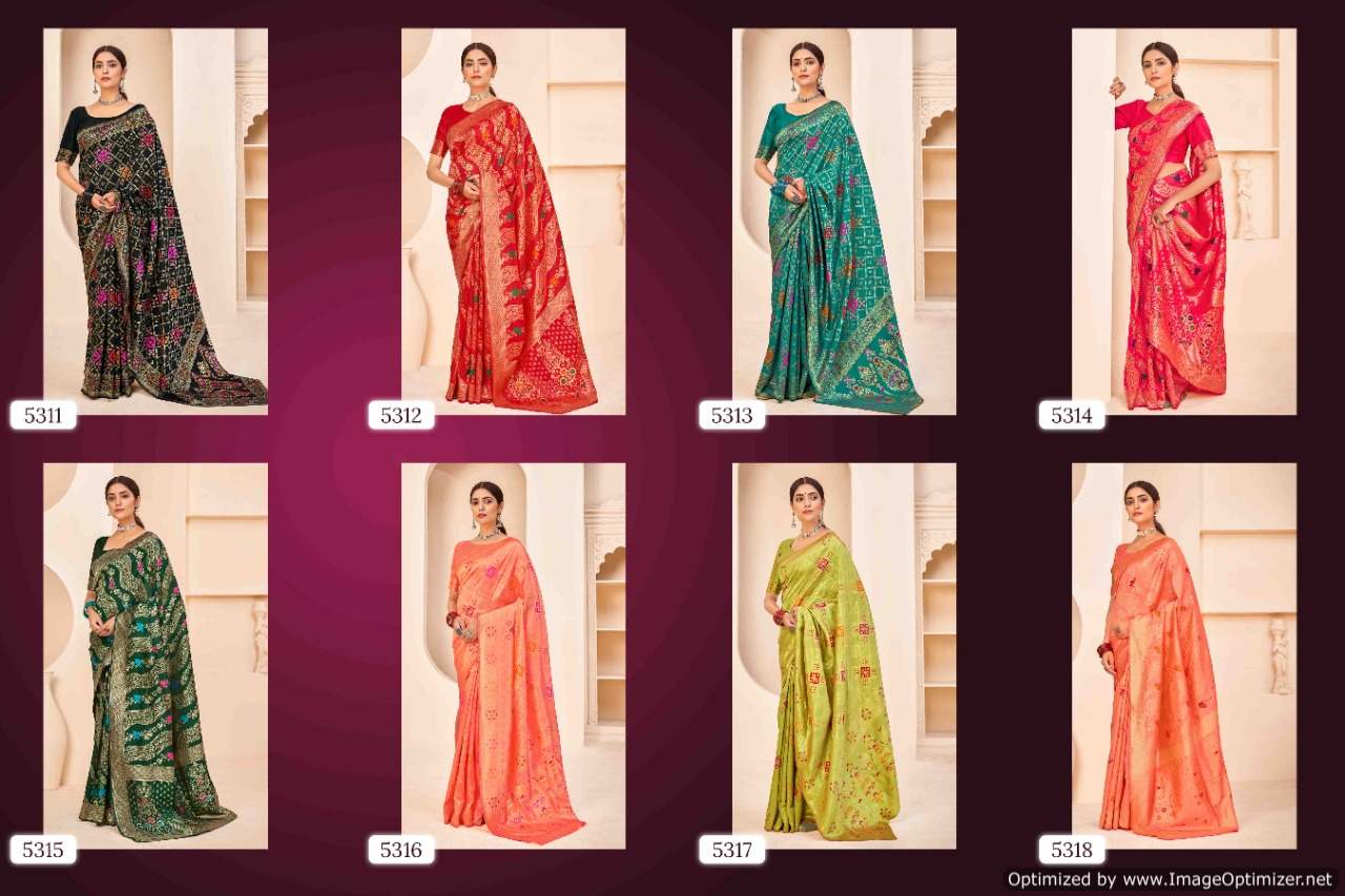Kf Rajwadi Vol  4 Festive Wear Banarasi Silk Saree Catalog
