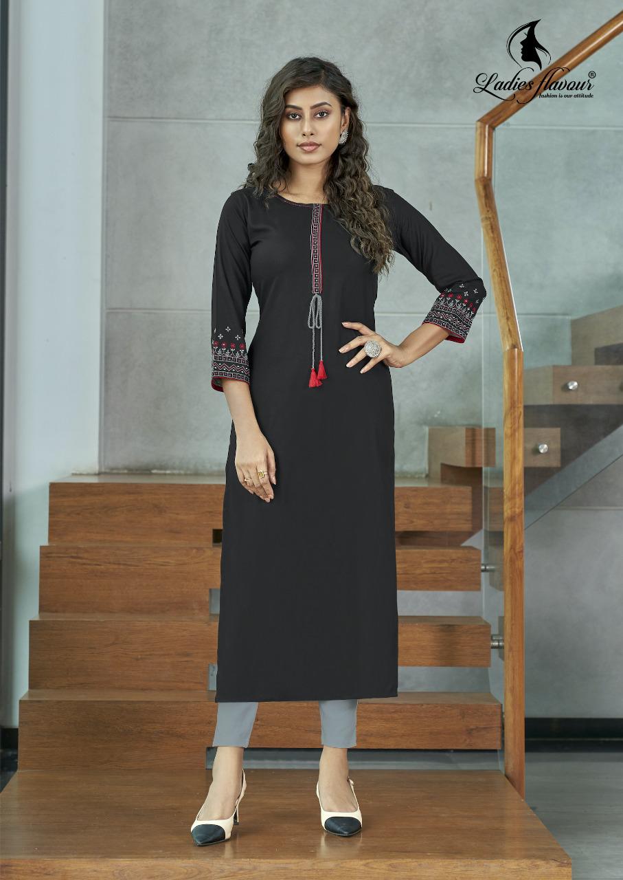 Ladies Flavour Serena Vol 5 Designer Casual Wear Wholesale  Kurti  Catalog