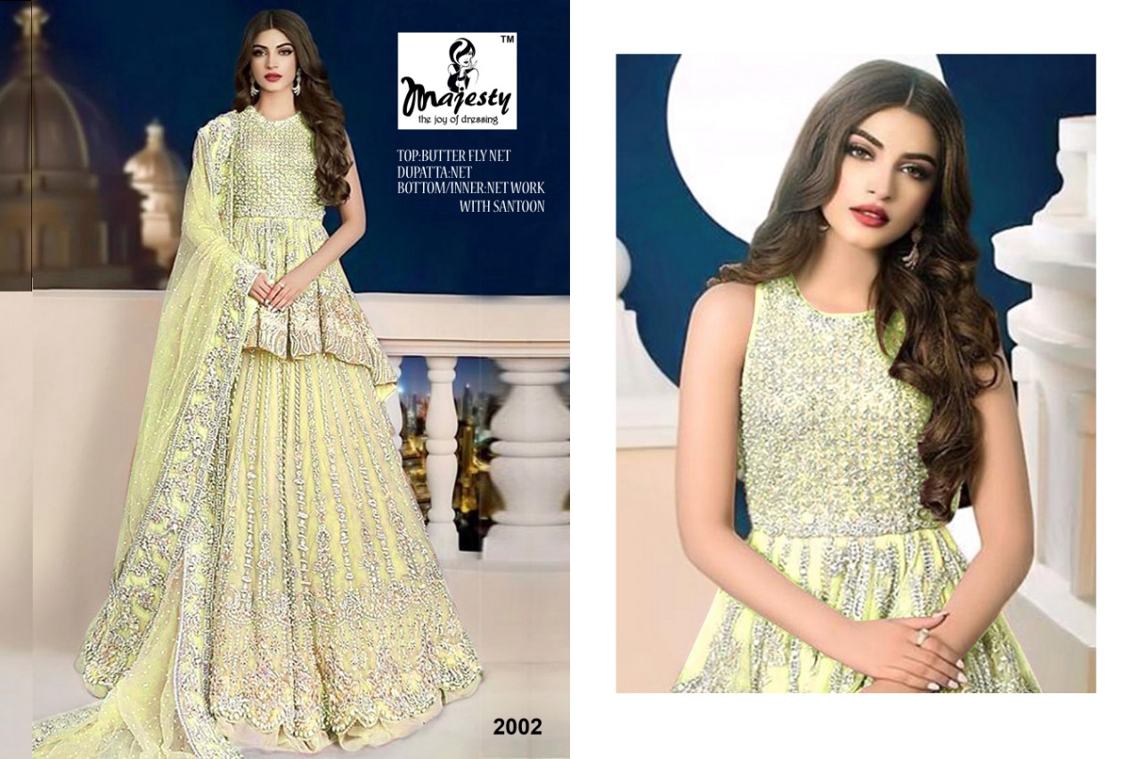Majesty Noory Vol  2 Net Designer Salwar Kameez Catalog