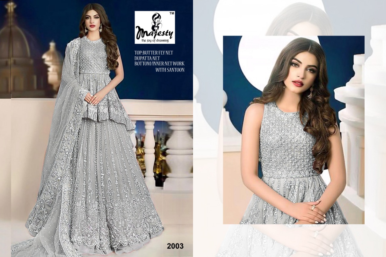 Majesty Noory Vol  2 Net Designer Salwar Kameez Catalog