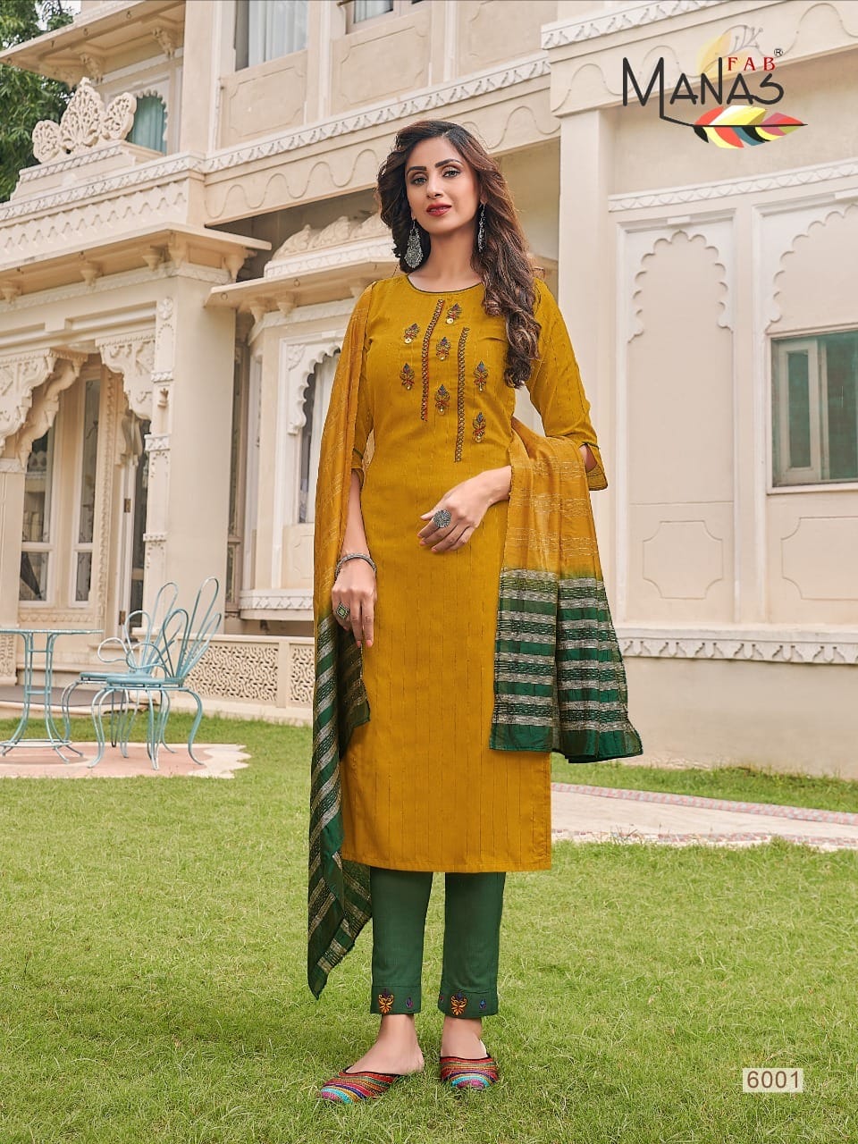 Manas Arina Designer Embroidery Ready Made Kurti Bottom With Dupatta Catalog