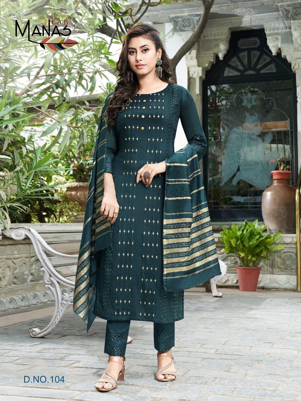 Manas Maher Viscose Festive Wear Ready Made Catalog