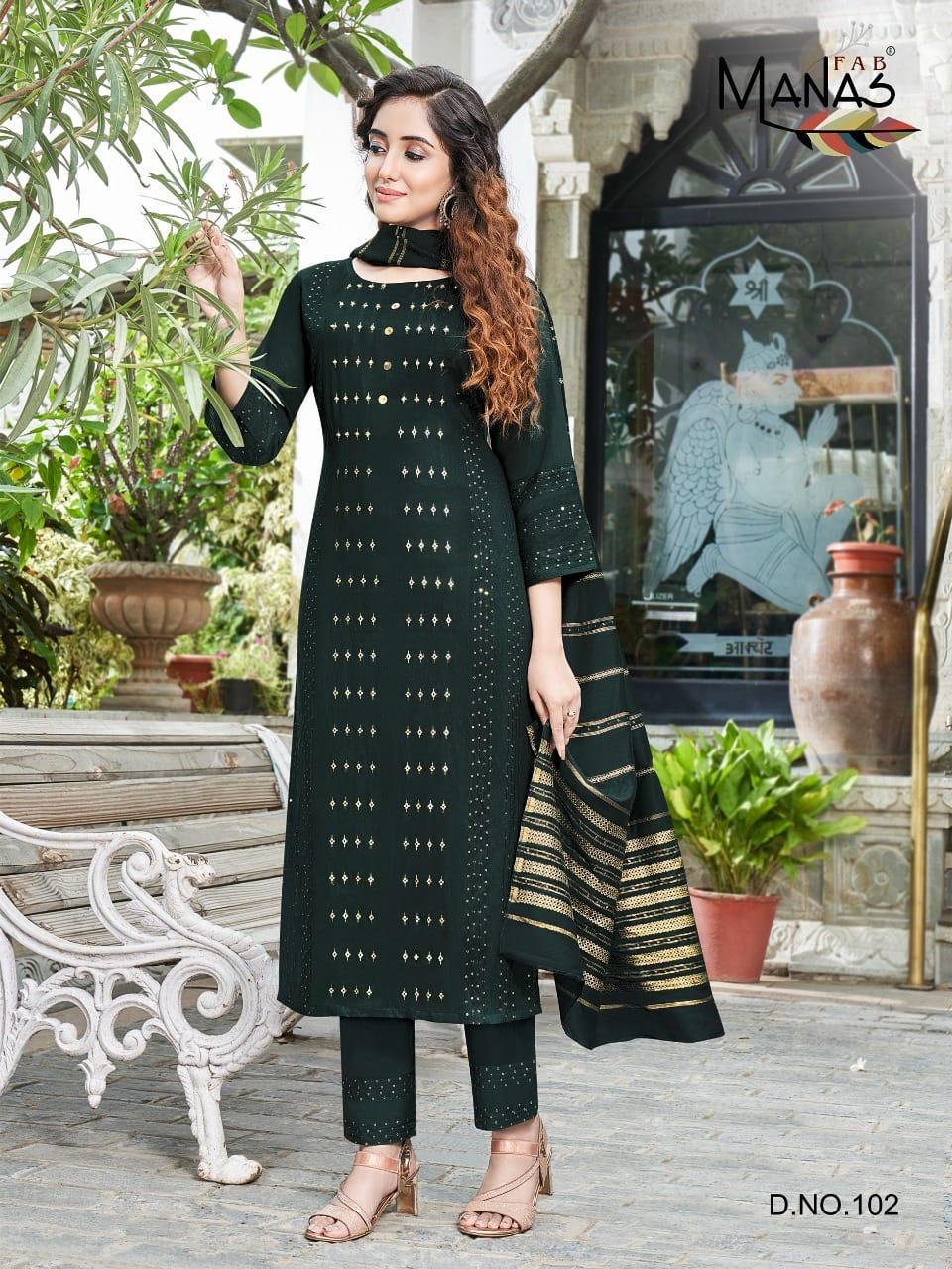 Manas Maher Viscose Festive Wear Ready Made Catalog