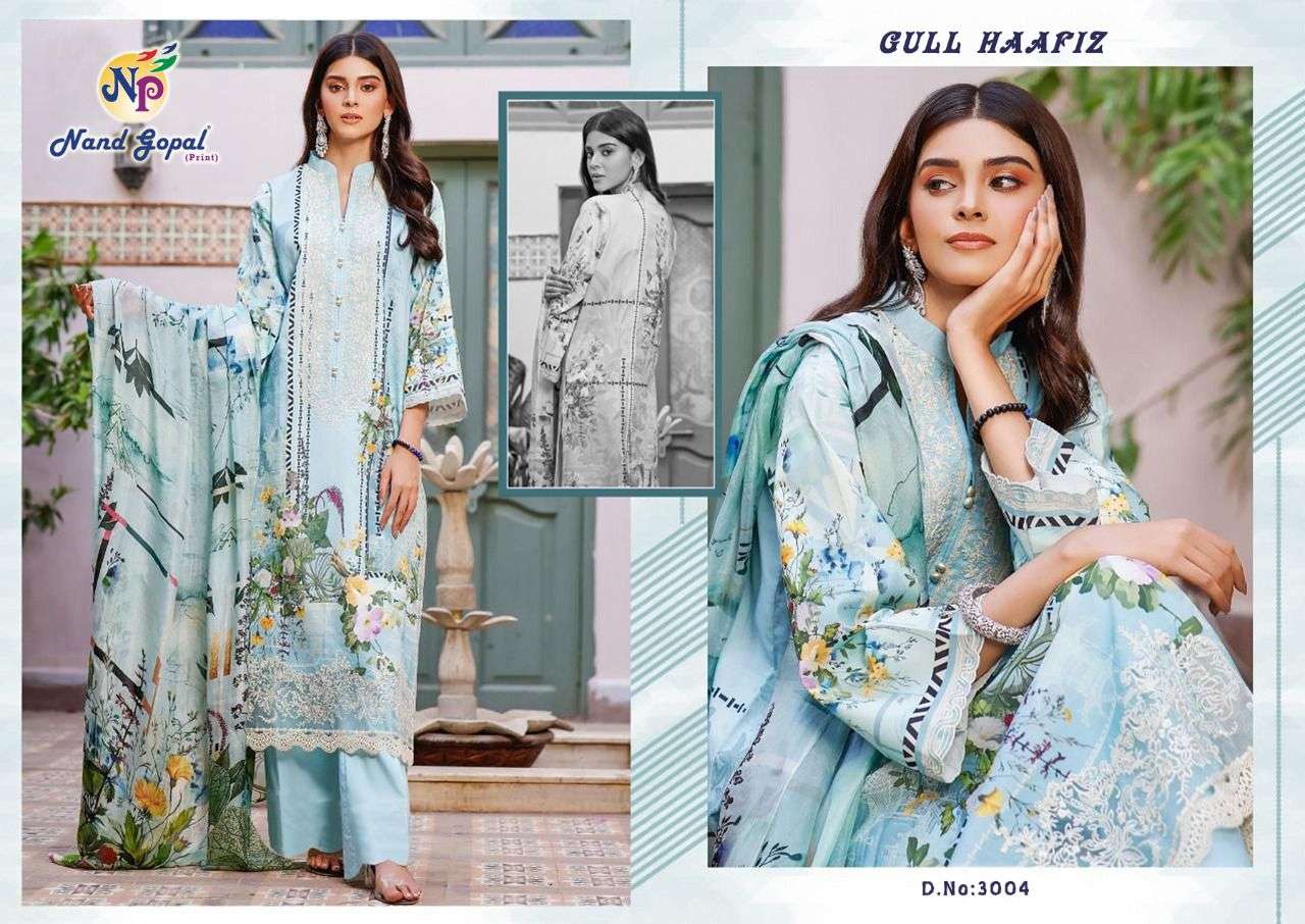 Nand Gopal Gull Haafiz Vol 3 Pure Cotton Dress Material Buy Cash On Delivery Wholesale Dress Materials