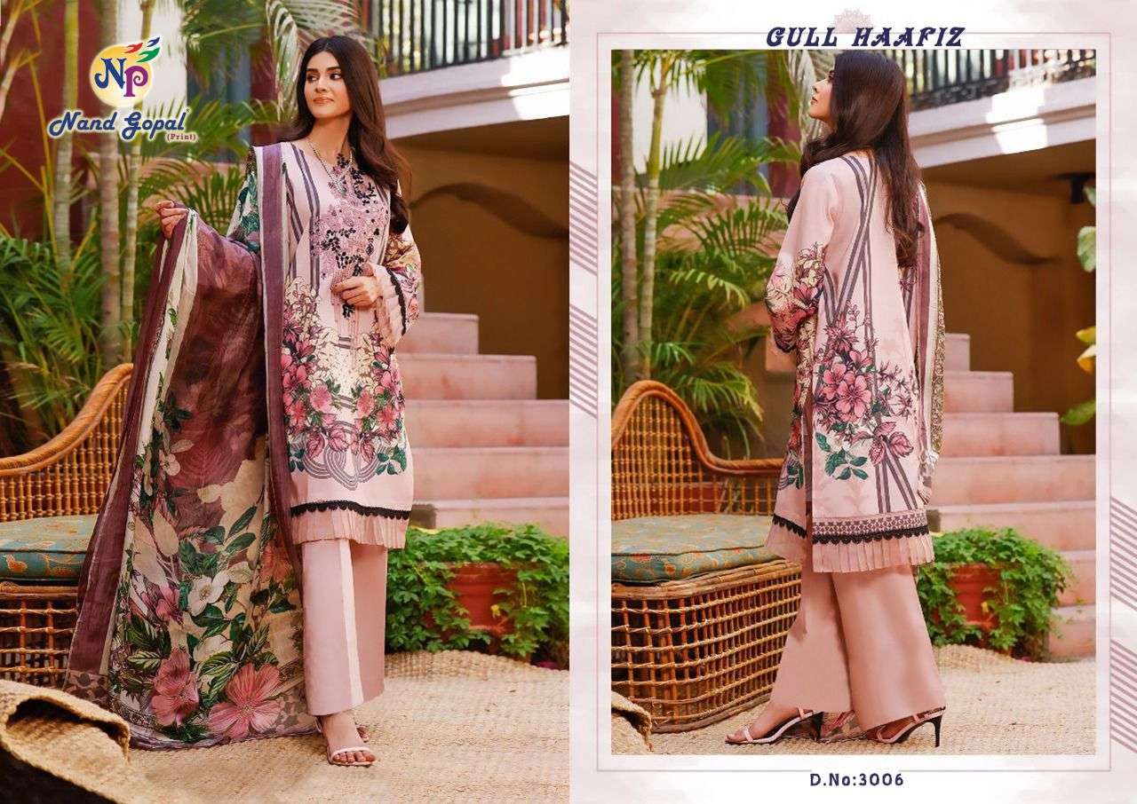 Nand Gopal Gull Haafiz Vol 3 Pure Cotton Dress Material Buy Cash On Delivery Wholesale Dress Materials