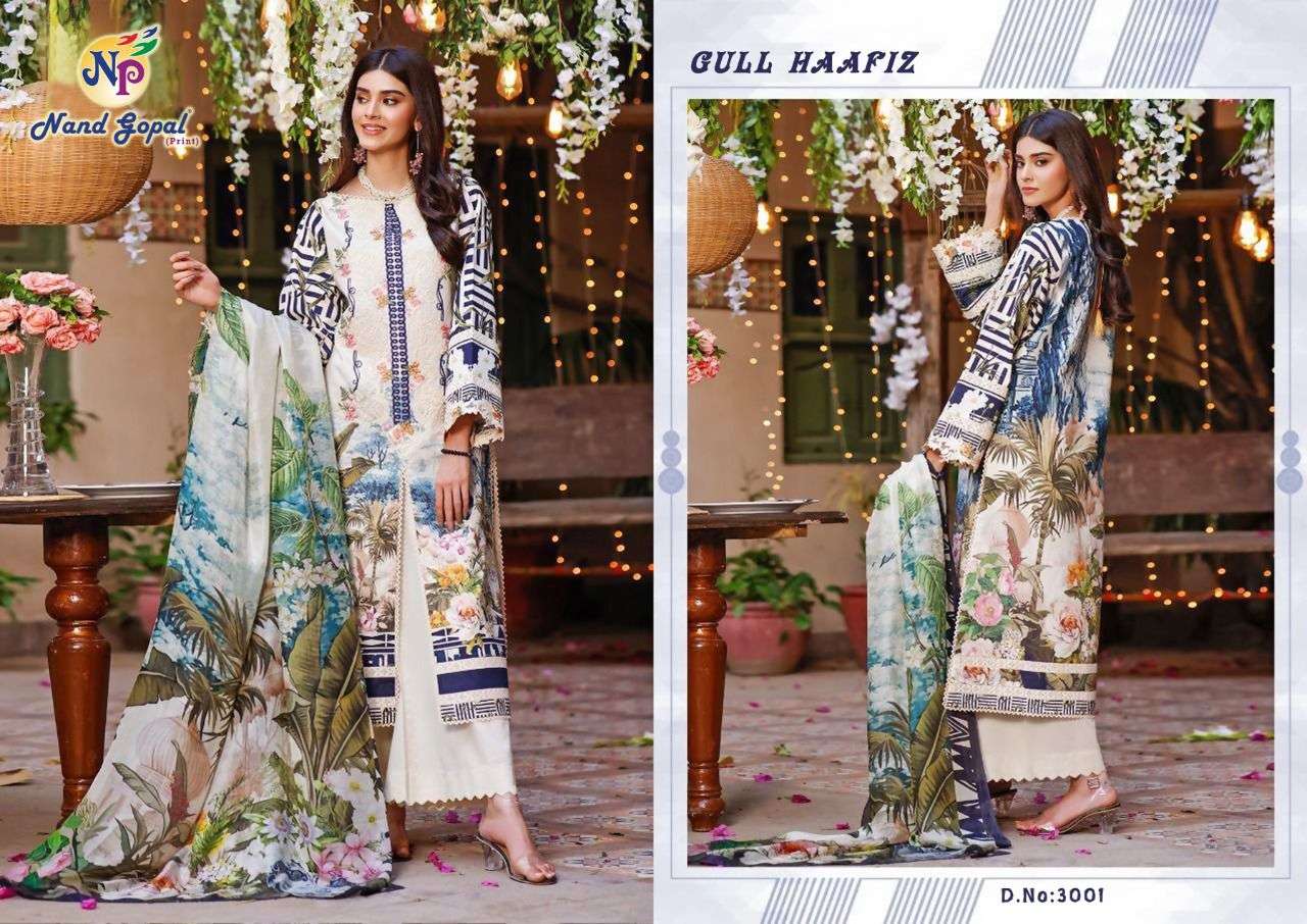 Nand Gopal Gull Haafiz Vol 3 Pure Cotton Dress Material Buy Cash On Delivery Wholesale Dress Materials