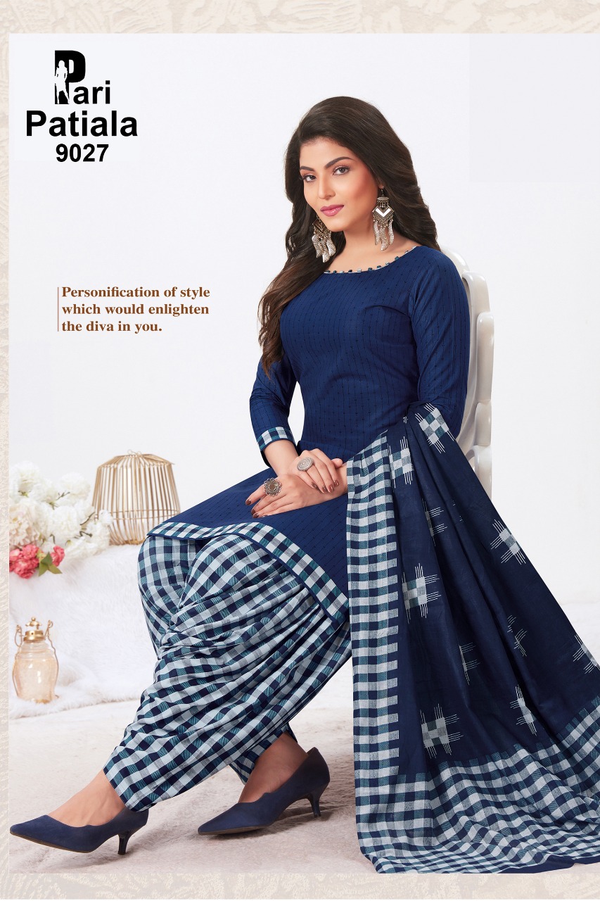 Premenath Pari Patiyala Vol 5 Regular Wear Ready Made Dress Material Catalog