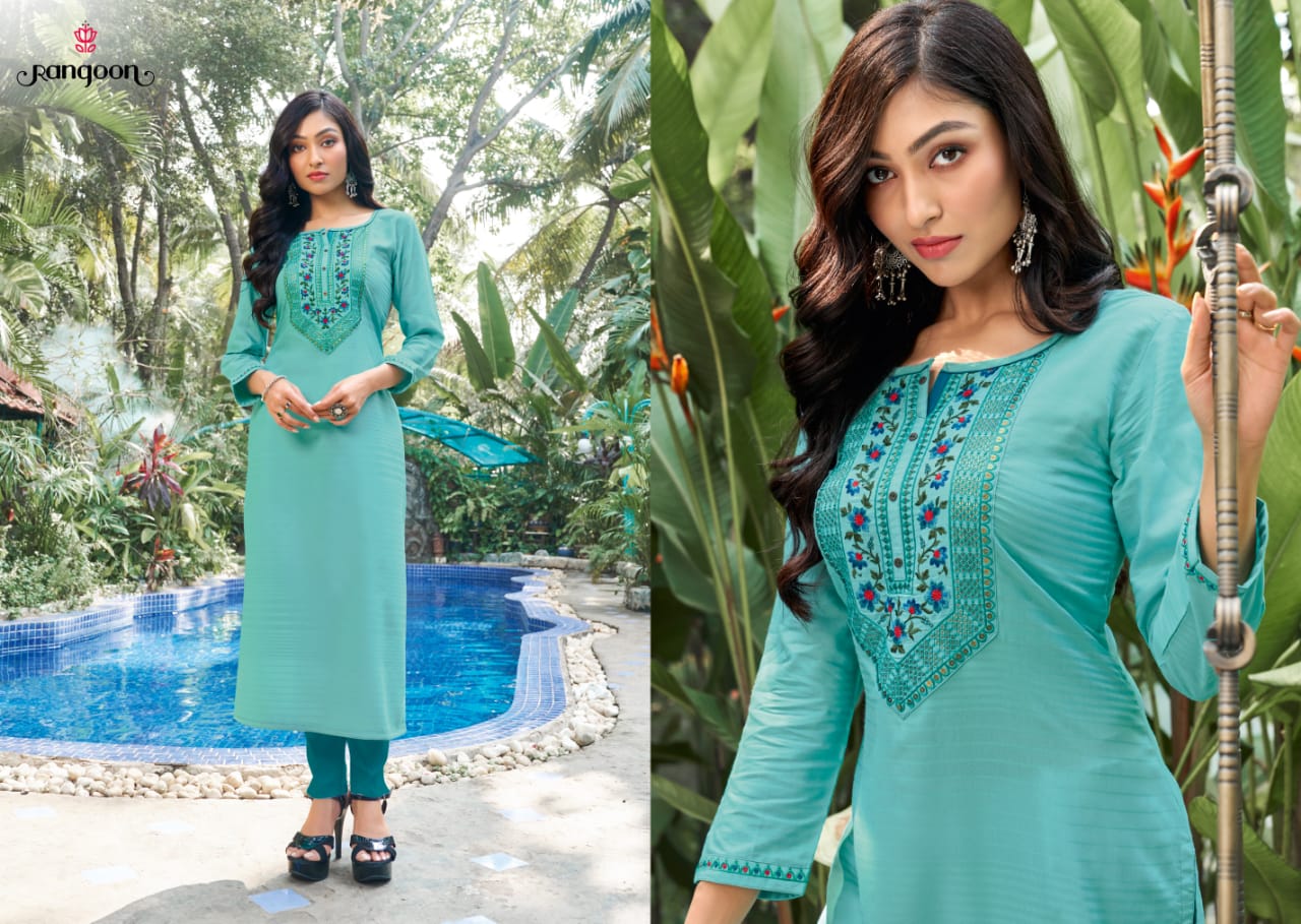 Rangoon Classic Fancy Wear Designer Kurti Collection