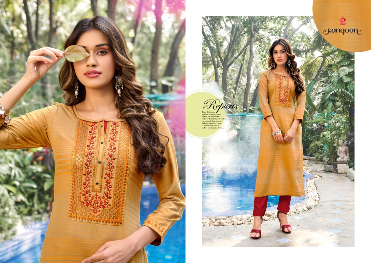 Rangoon Classic Fancy Wear Designer Kurti Collection