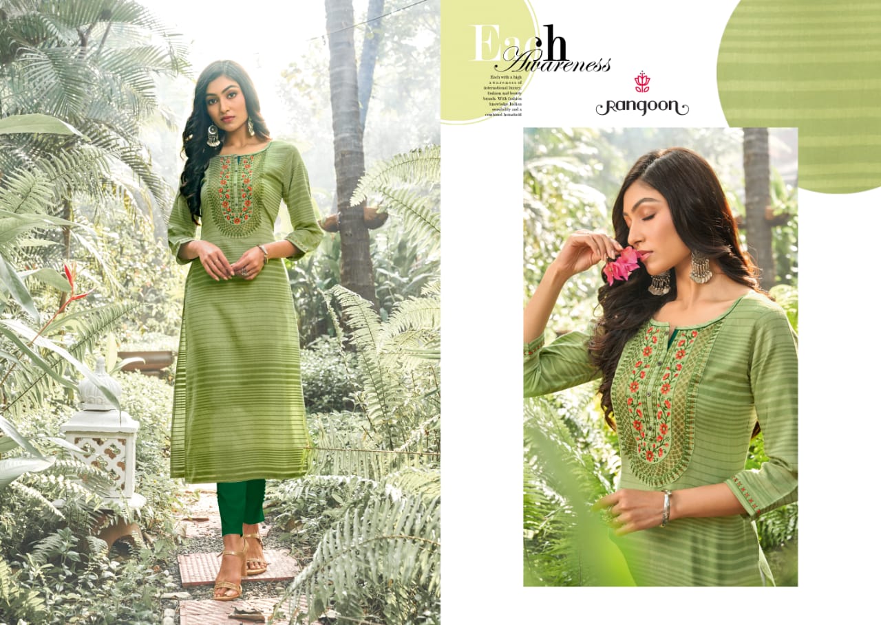 Rangoon Classic Fancy Wear Designer Kurti Collection