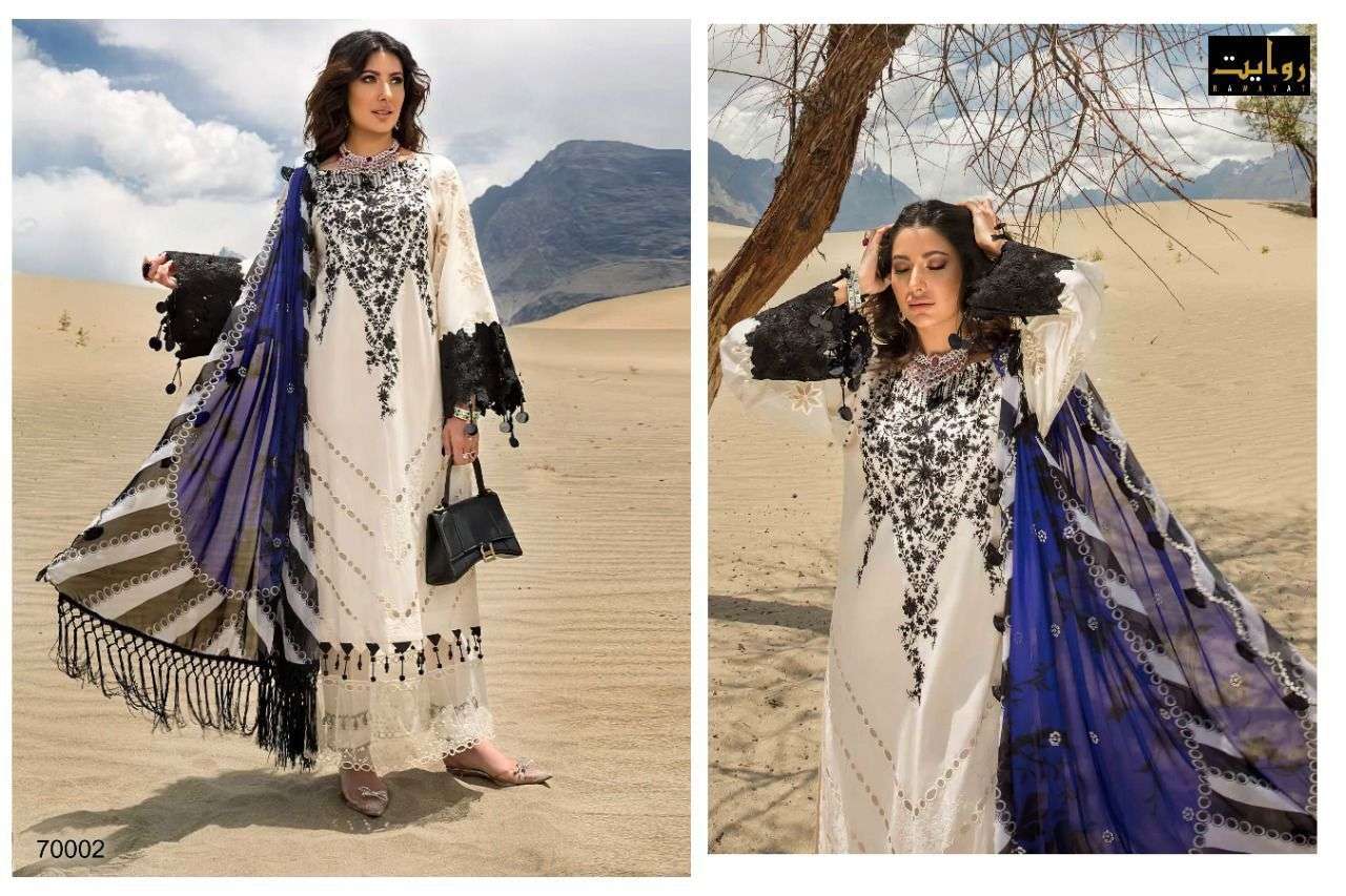 Rawayat  Suffuse Vol3 Lawn Cotton Pakistani Salwar Suits Catalog