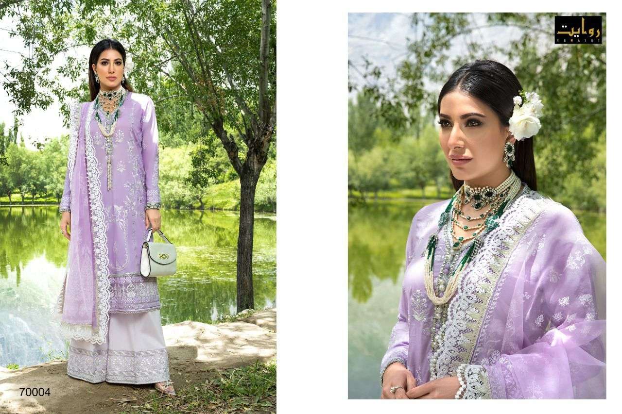Rawayat  Suffuse Vol3 Lawn Cotton Pakistani Salwar Suits Catalog