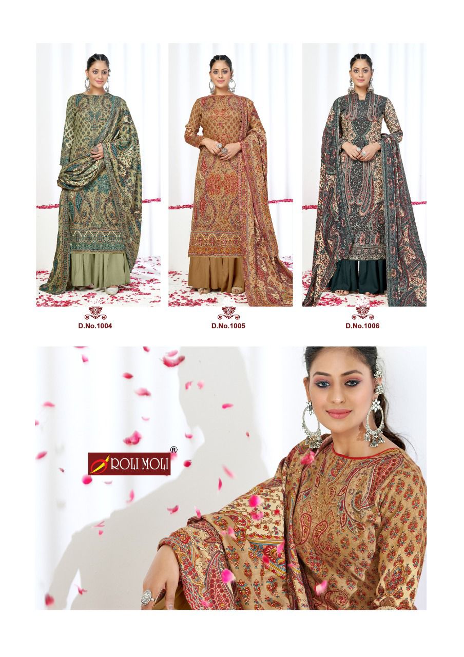 Roli Moli Elite Winter Wear Pahmina Catalog