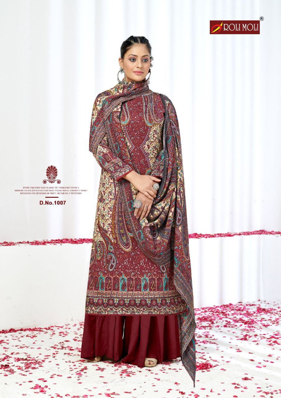 Roli Moli Elite Winter Wear Pahmina Catalog