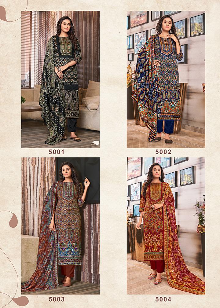 Roli Moli Zaara Winter Wear Pashmina Catalog