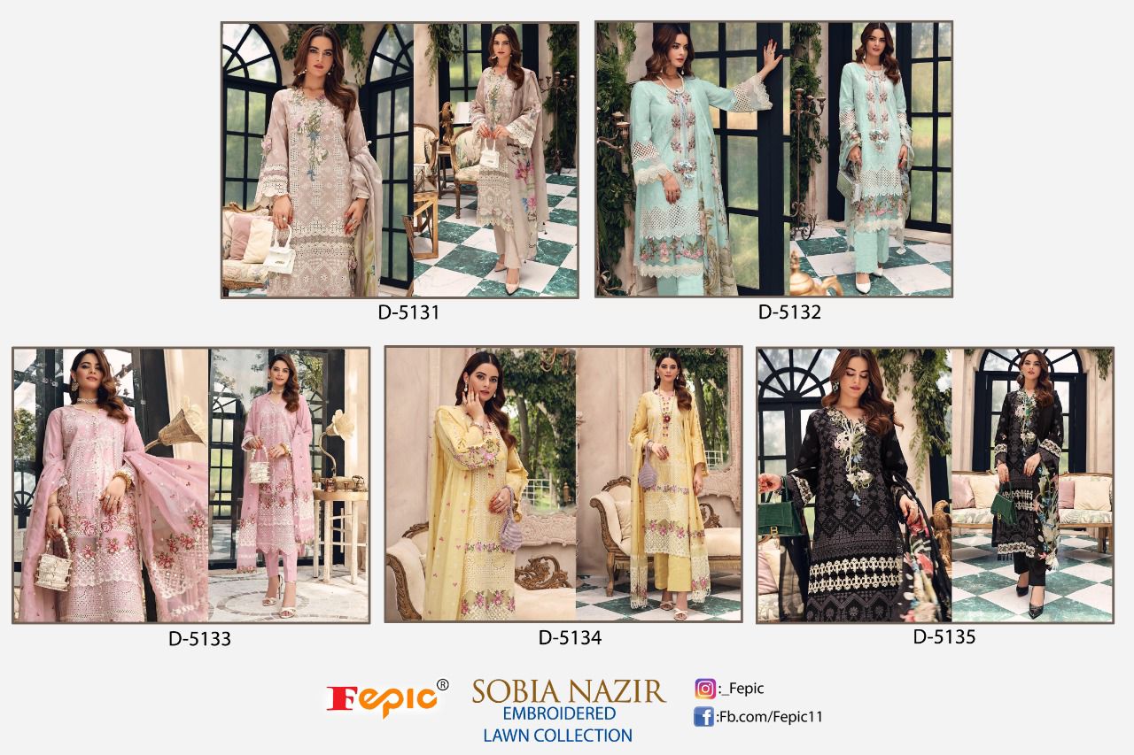 Rosemeen Sobia Nazir Embroidery Lawn Pakistani Salwar Suits Buy  Pakistani Replica Suits Wholesale Surat