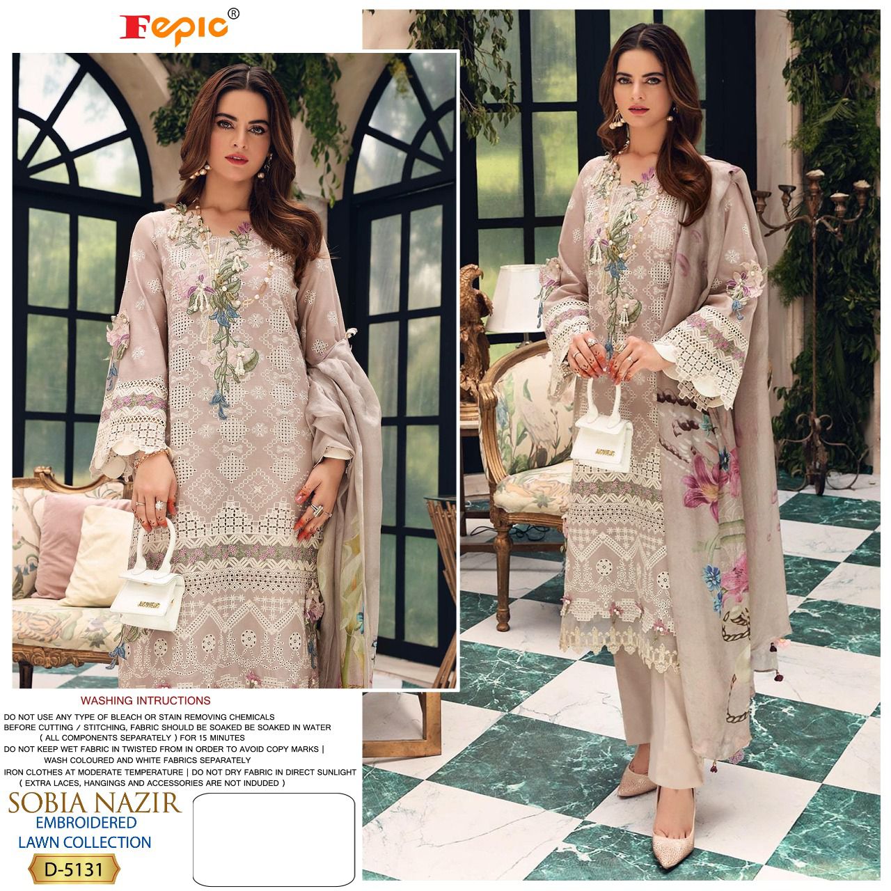 Rosemeen Sobia Nazir Embroidery Lawn Pakistani Salwar Suits Buy  Pakistani Replica Suits Wholesale Surat