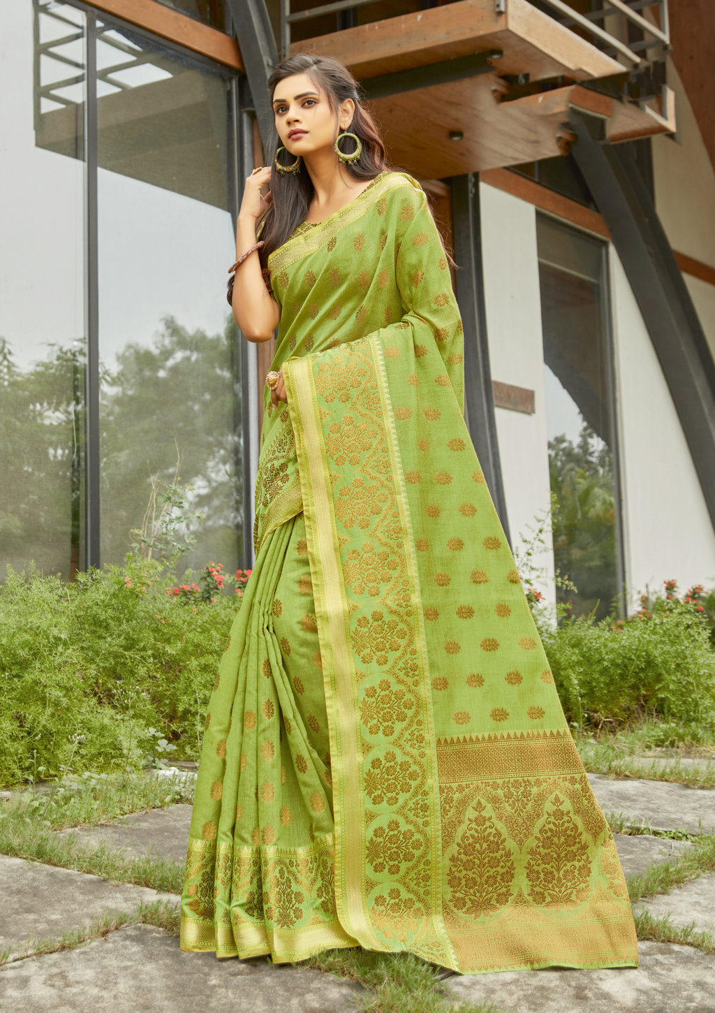 Sangam Presents Desi Handloom Cotton Sarees