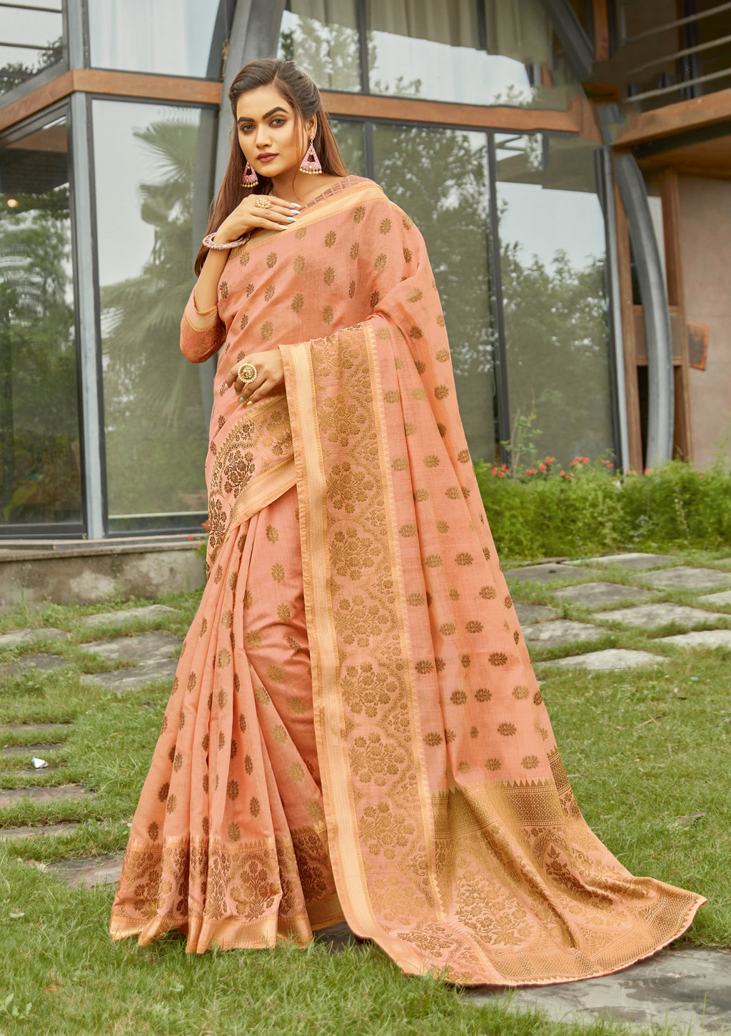 Sangam Presents Desi Handloom Cotton Sarees